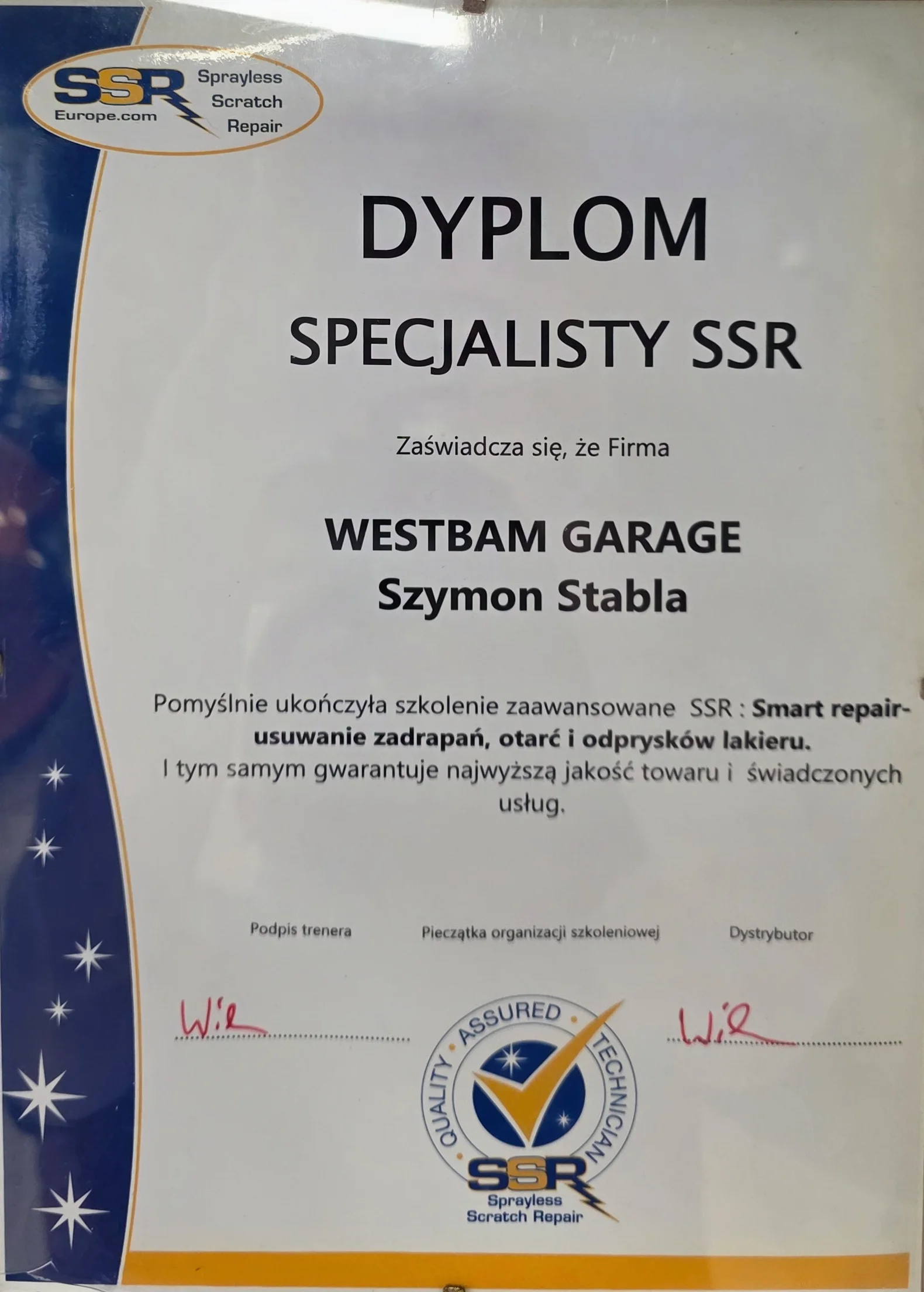 Detailing ASR Auto Spa